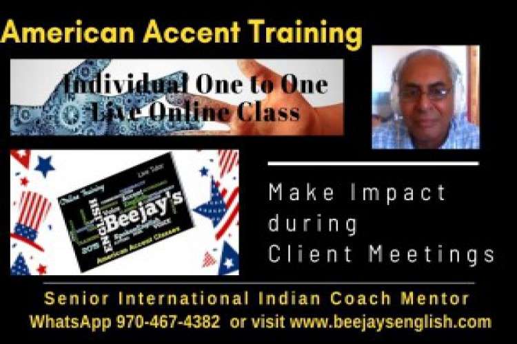 American Accent Training With One Tutor For One Person Exclusivity 2139141