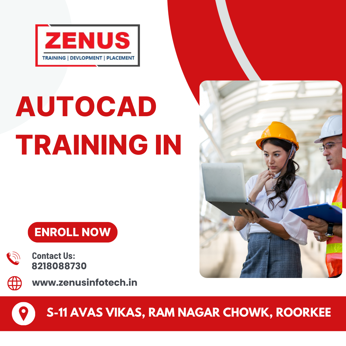 Autocad Training In Saharanpur Zenus Infotech 17202531713