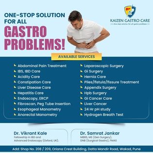 Best Abdominal Pain Treatment In Pune  Kaizen Gastro Care 17120447966