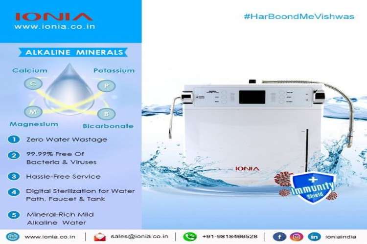 Best Alkaline Water Ionizer In North India 16432670168