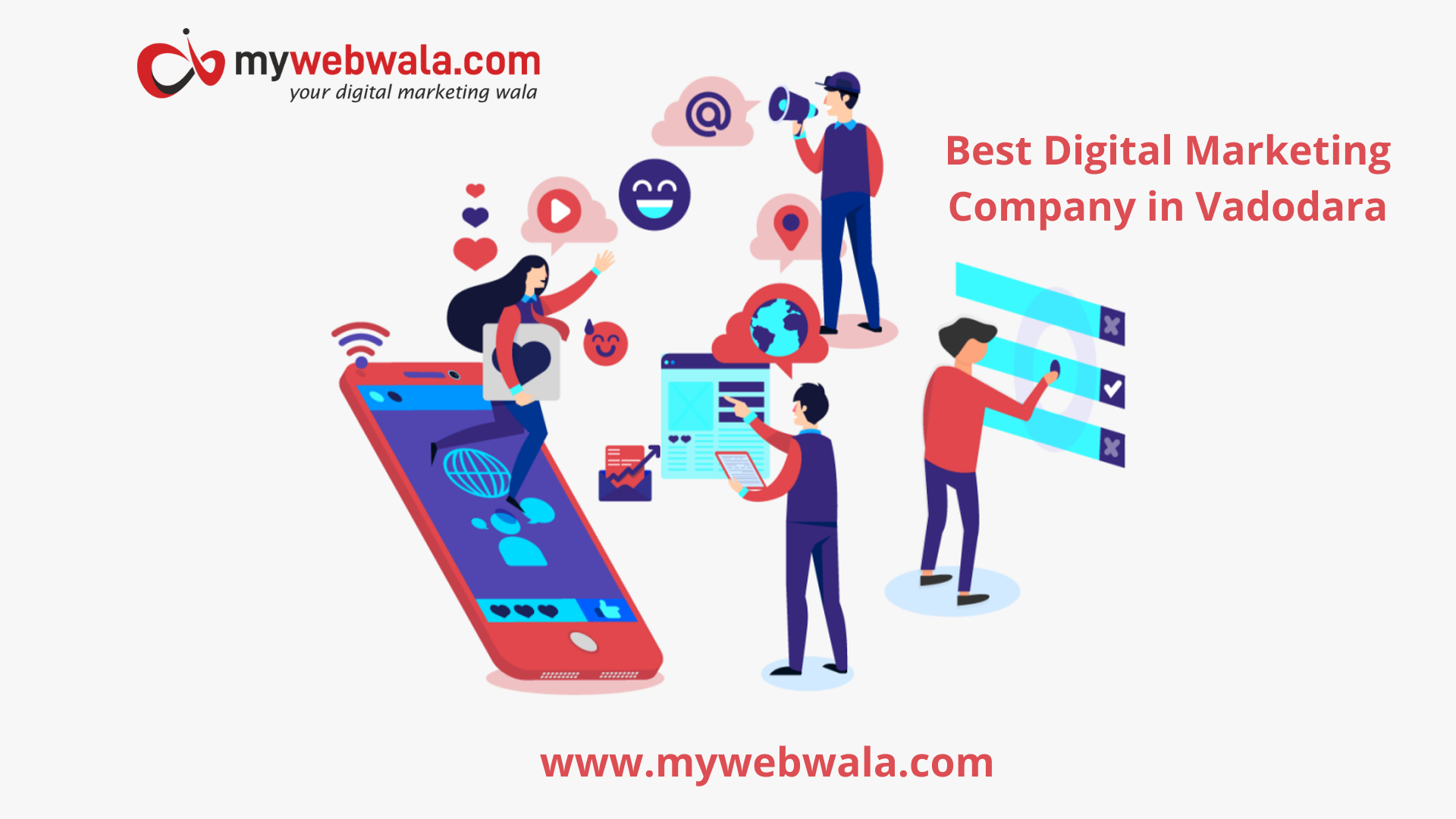 Best Digital Marketing Company In Vadodara   Mywebwala 16585769677