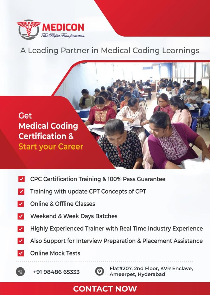 Best Medical Coding Institute In Ameerpet 17015082015