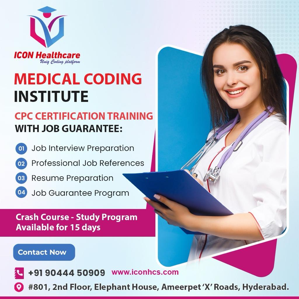 Best Medical Coding Institute In Hyderabad Ammerpet 17004724741