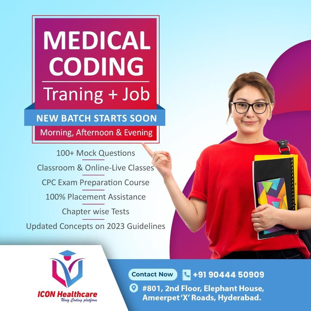 Best Medical Coding Institute In Hyderabad Ammerpet 17004724744