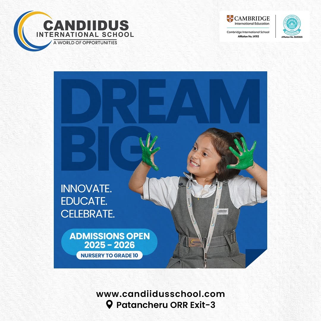 Best Primary School In Hyderabad   Candiidus International School 17370287342