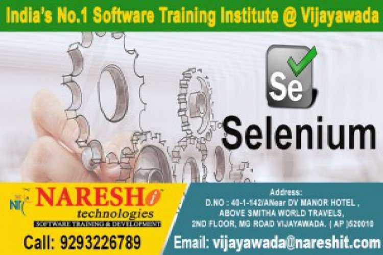 Best Selenium Training Institute In Vijayawada Nareshit 6087589