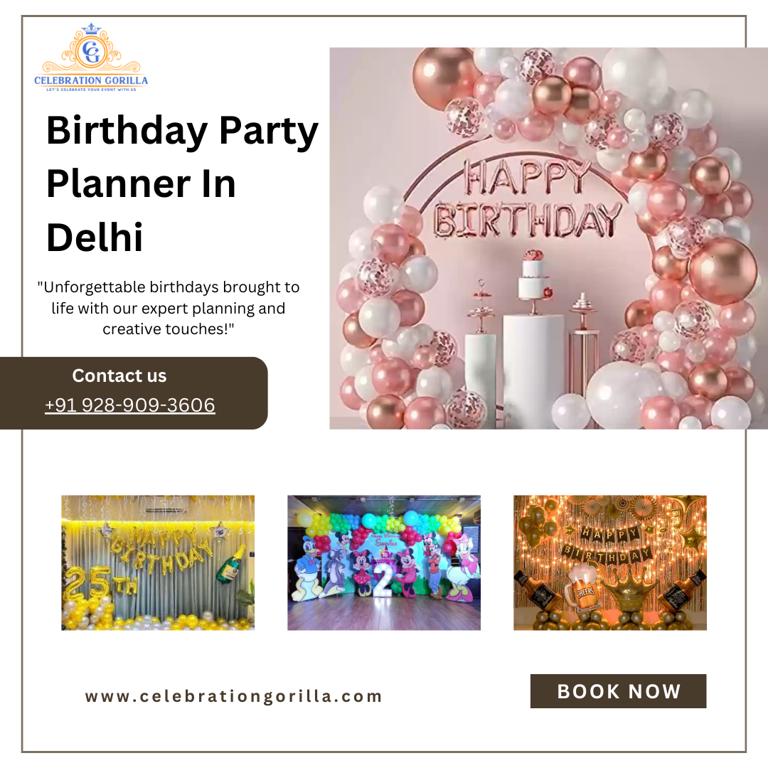 Birthday Party Planner In Delhi 17217178990