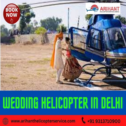 Book A Helicopter For Wedding In Delhi 16842250150