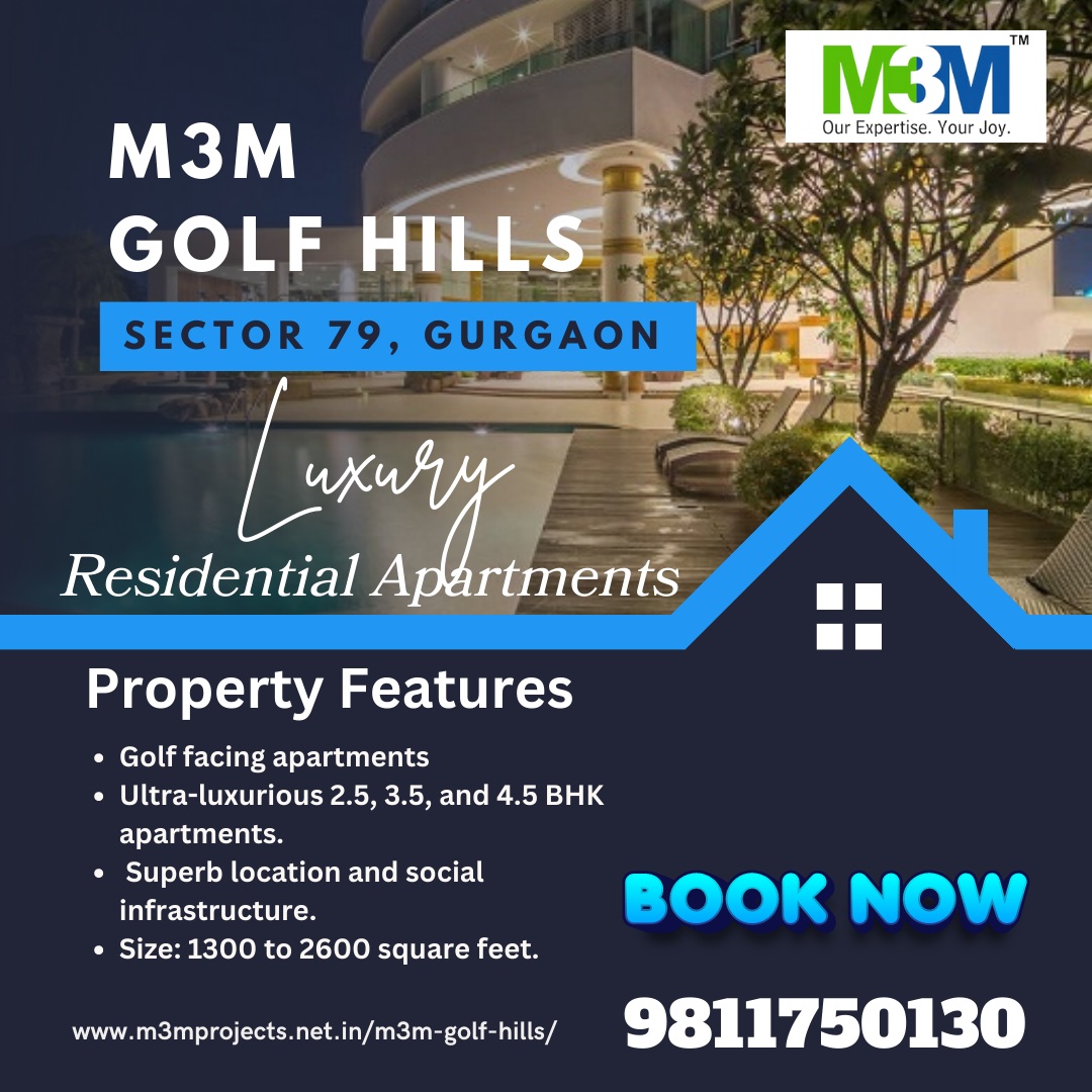 Book Your Home In Golf Hills Gurgaon 16817243909