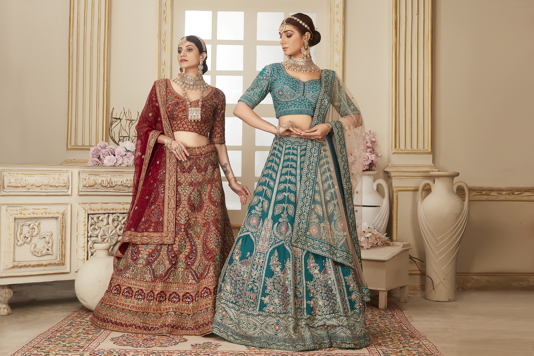 Bridal Lehenga On Rental In Mumbai 17355454422