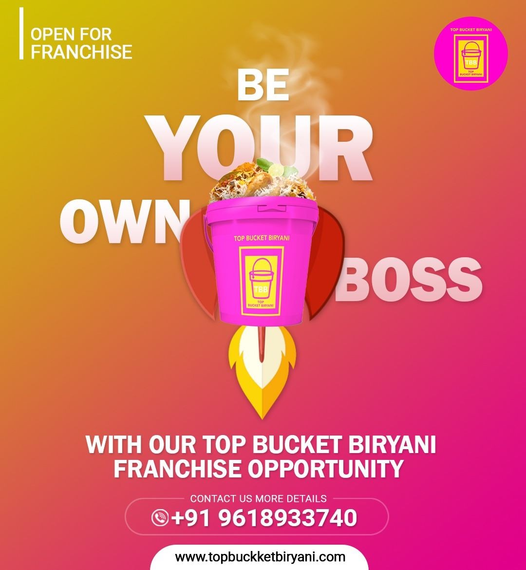 Bucket Biryani Franchise In India 16949348509