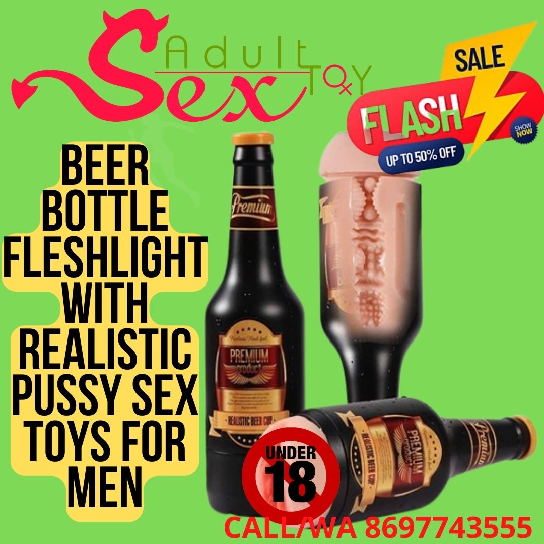 Buy Beer Bottle With Realistic Pussy Sex Toys For Men 17301130317