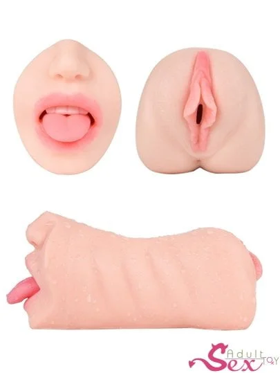 Buy Realistic Silicone Vagina And Oral Mouth Masturbator 17320978240