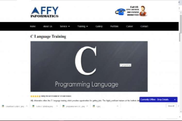 C Language Training Language Programming In Gwalior 9793165