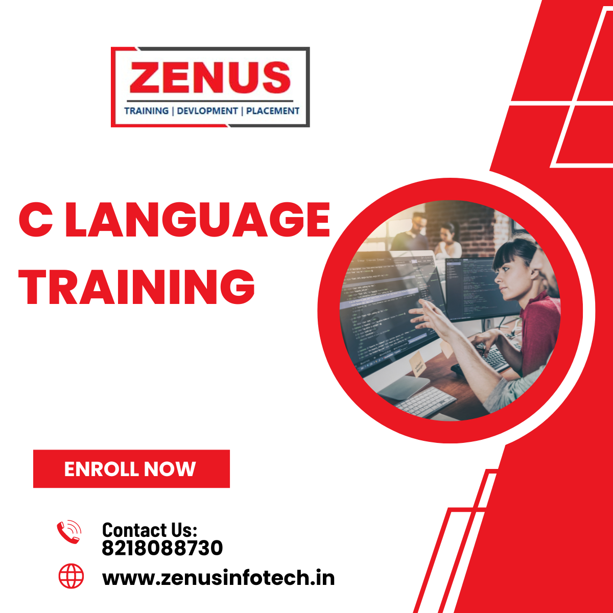 C Training In Saharanpur Zenus Infotech 17202528239