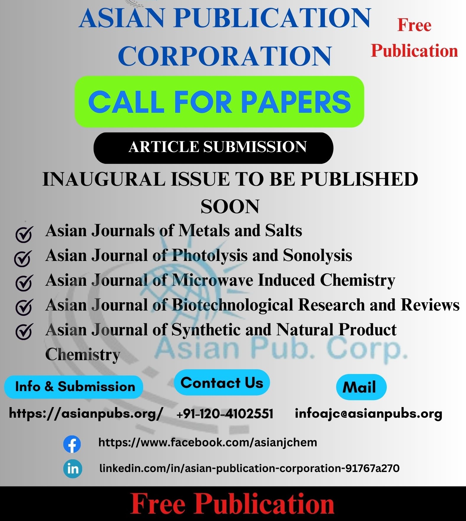 Call For Papers Chemistry 16849067262