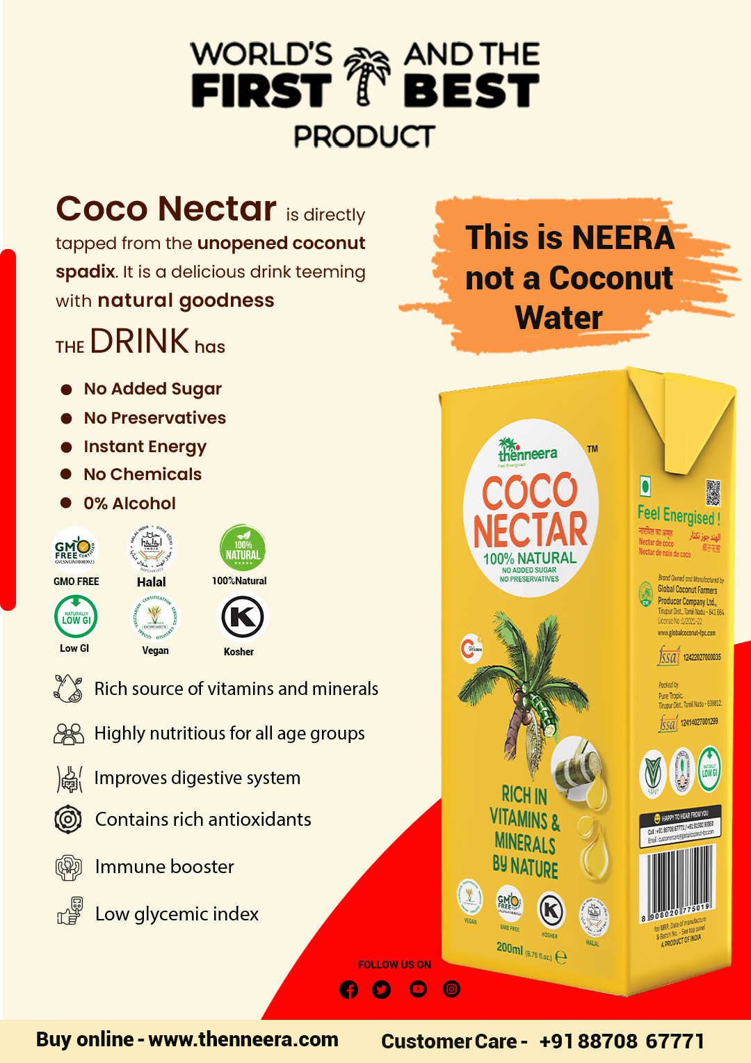 Coconut Nectar Drink In Online Shopping Coco Nectar 17283000260