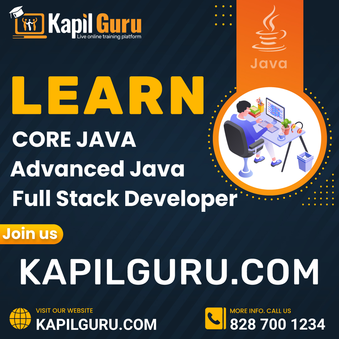 Core Java Online Training 16518283920