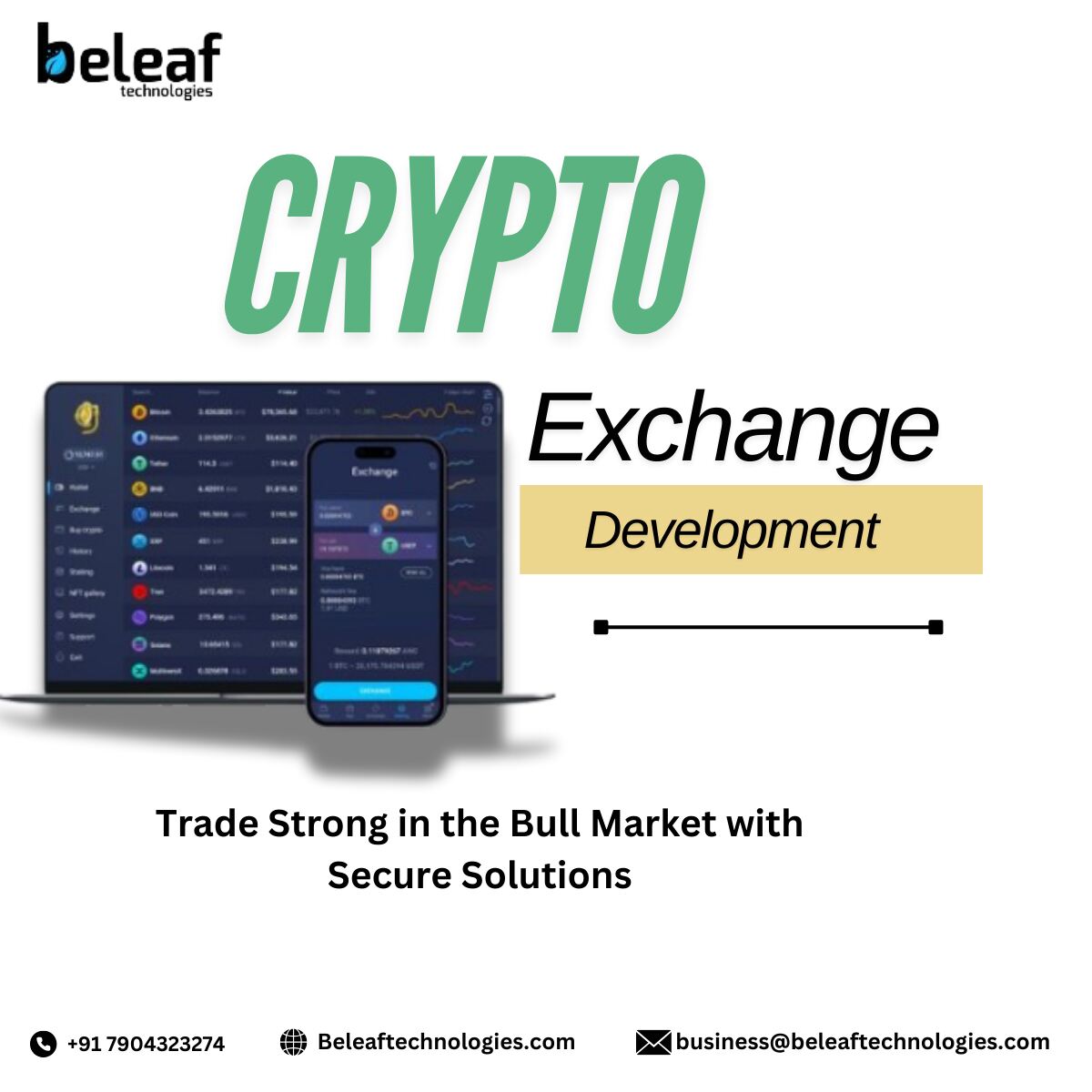 Crypto Exchange Development Company 17315633654