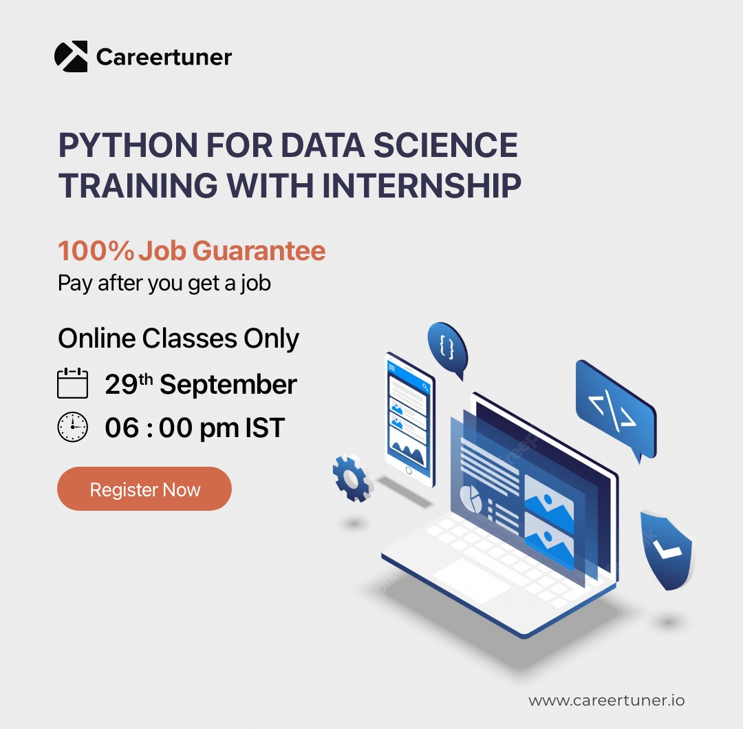 Data Science With Python Training And Internship Program 16636575612