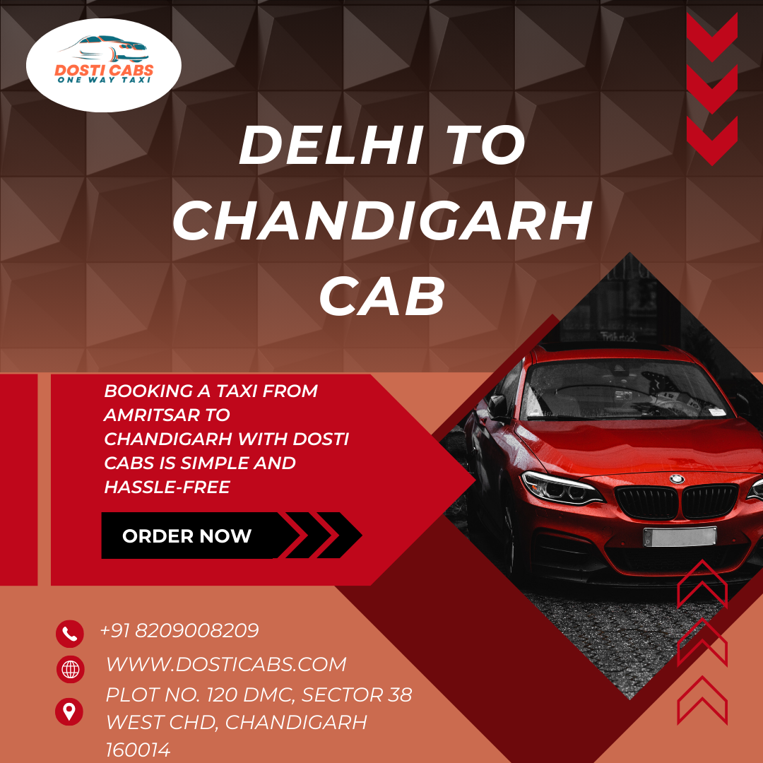 Delhi To Chandigarh Cab 17314315113