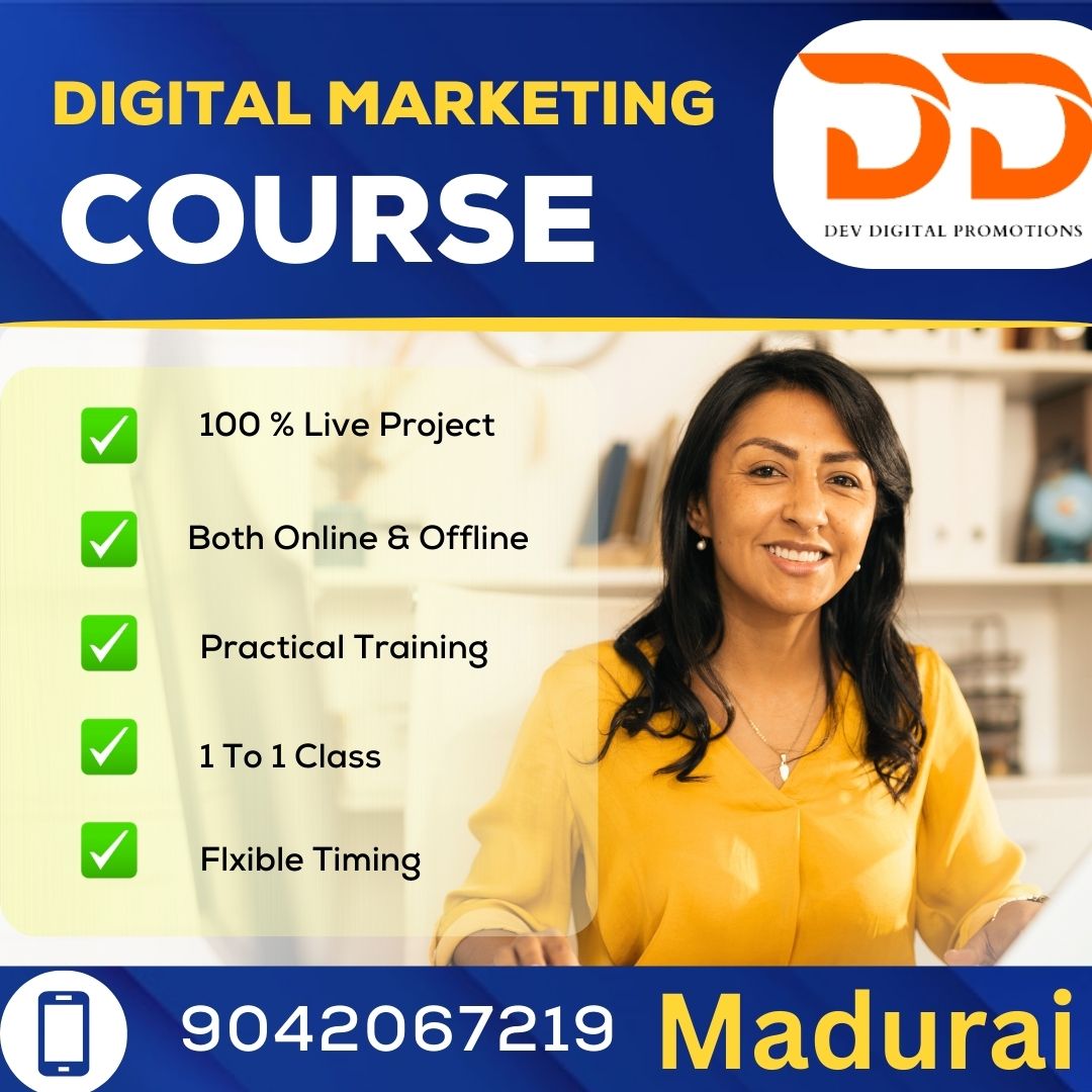 Digital Marketing Course Madurai Tamilnadu 17417719356