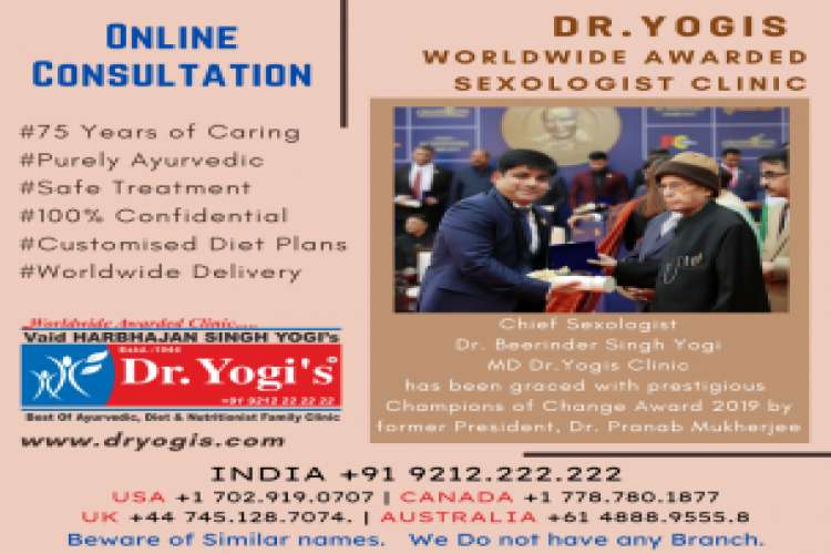 Dr Beerinder Singh Yogi Chief Sexologist 7220502