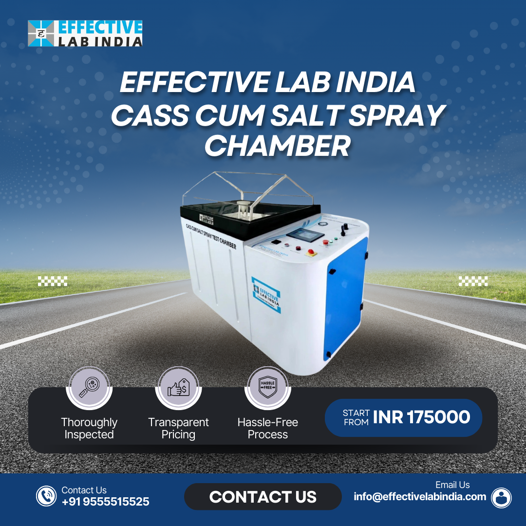 Effective Lab India Cass Cum Salt Spray Chamber For Sale 17371980001