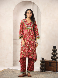 Explore Beautiful Cotton Kurta Sets For Women In Traditional 17340863587