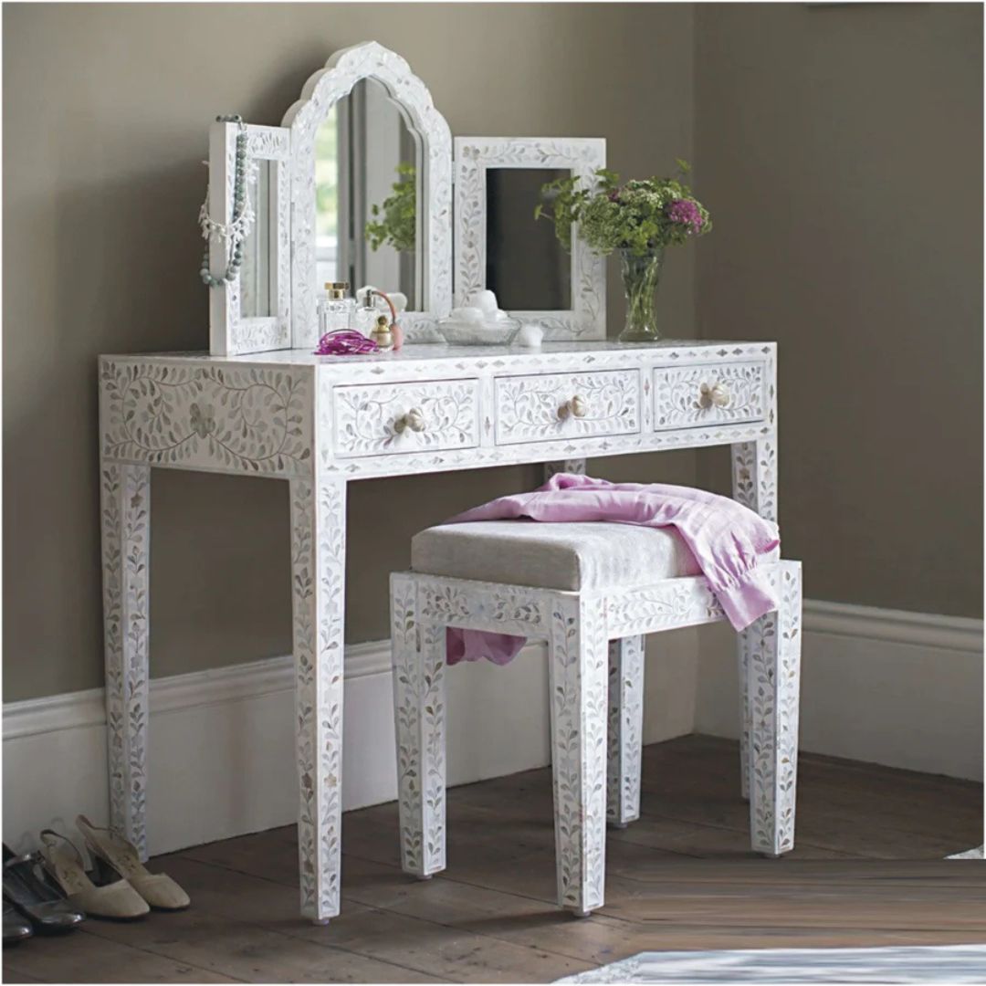 Exquisite Mother Of Pearl Inlay Console Tables And Desks 17302652676