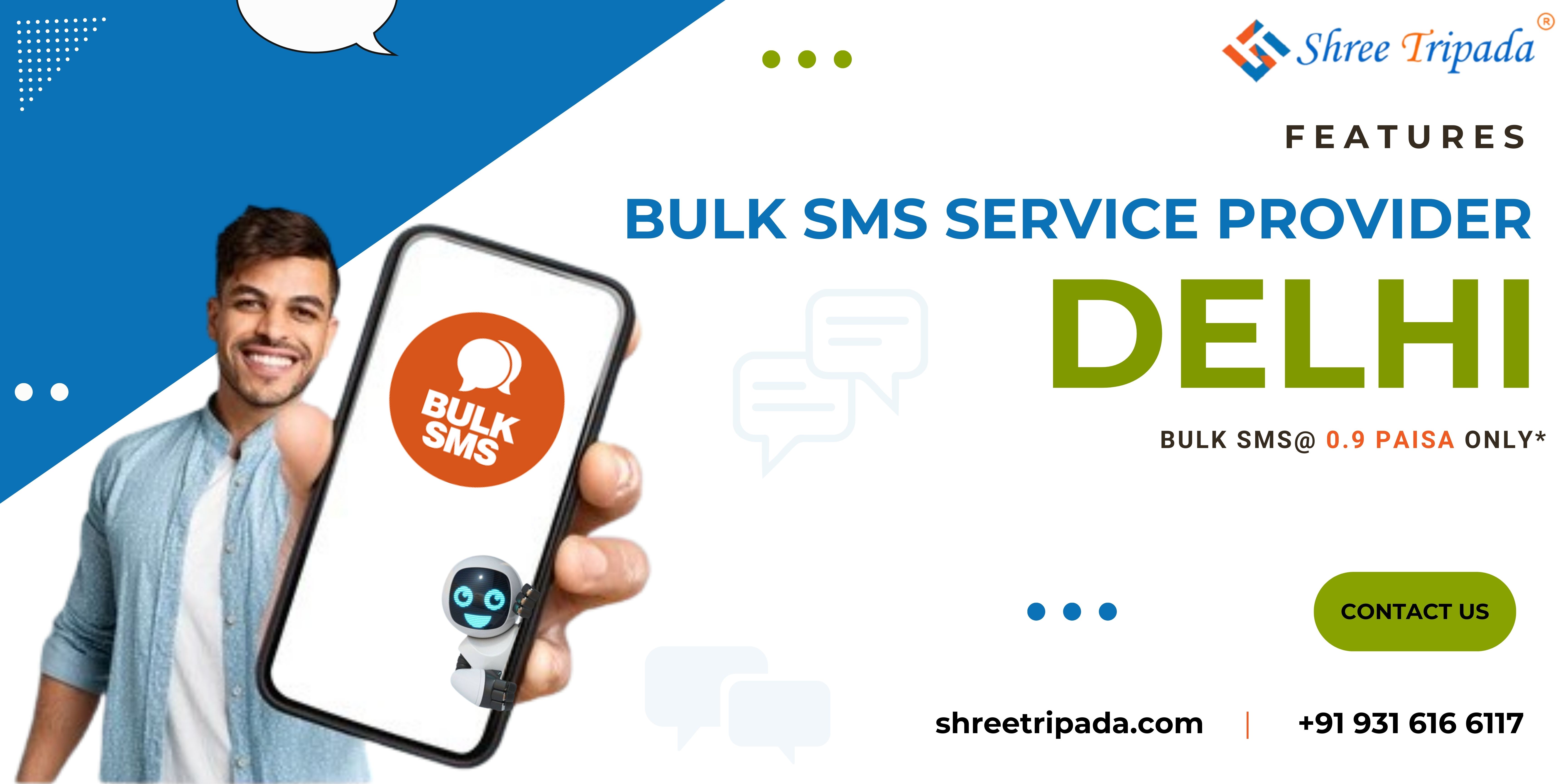 Features Of Bulk Sms Service Provider In Delhi By Shree Tripada 17314070709