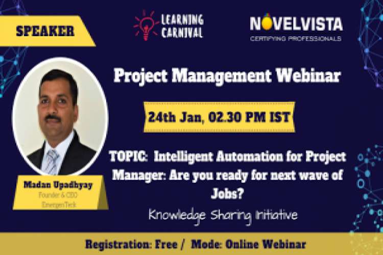 Free Webinar On Project Management By Novelvista 210617