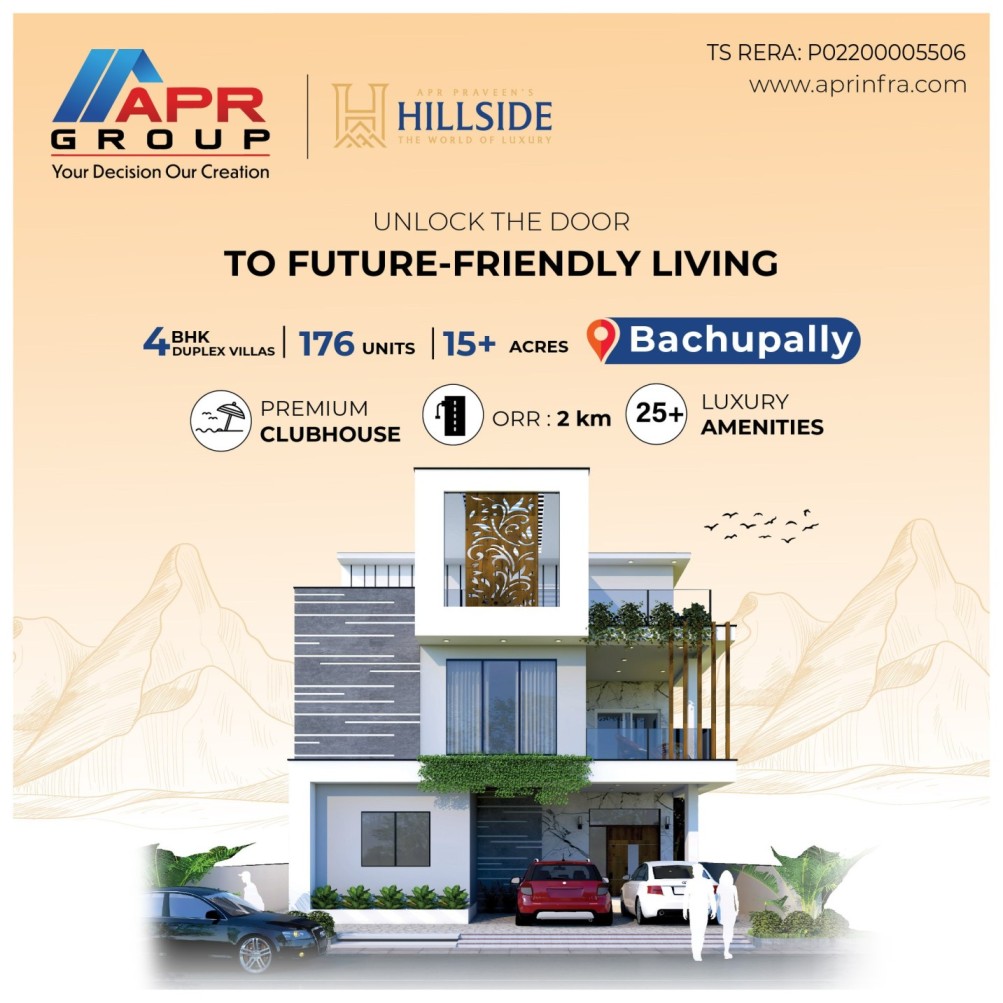 Gated Community Villas In Bachupally Apr Group 17091042200