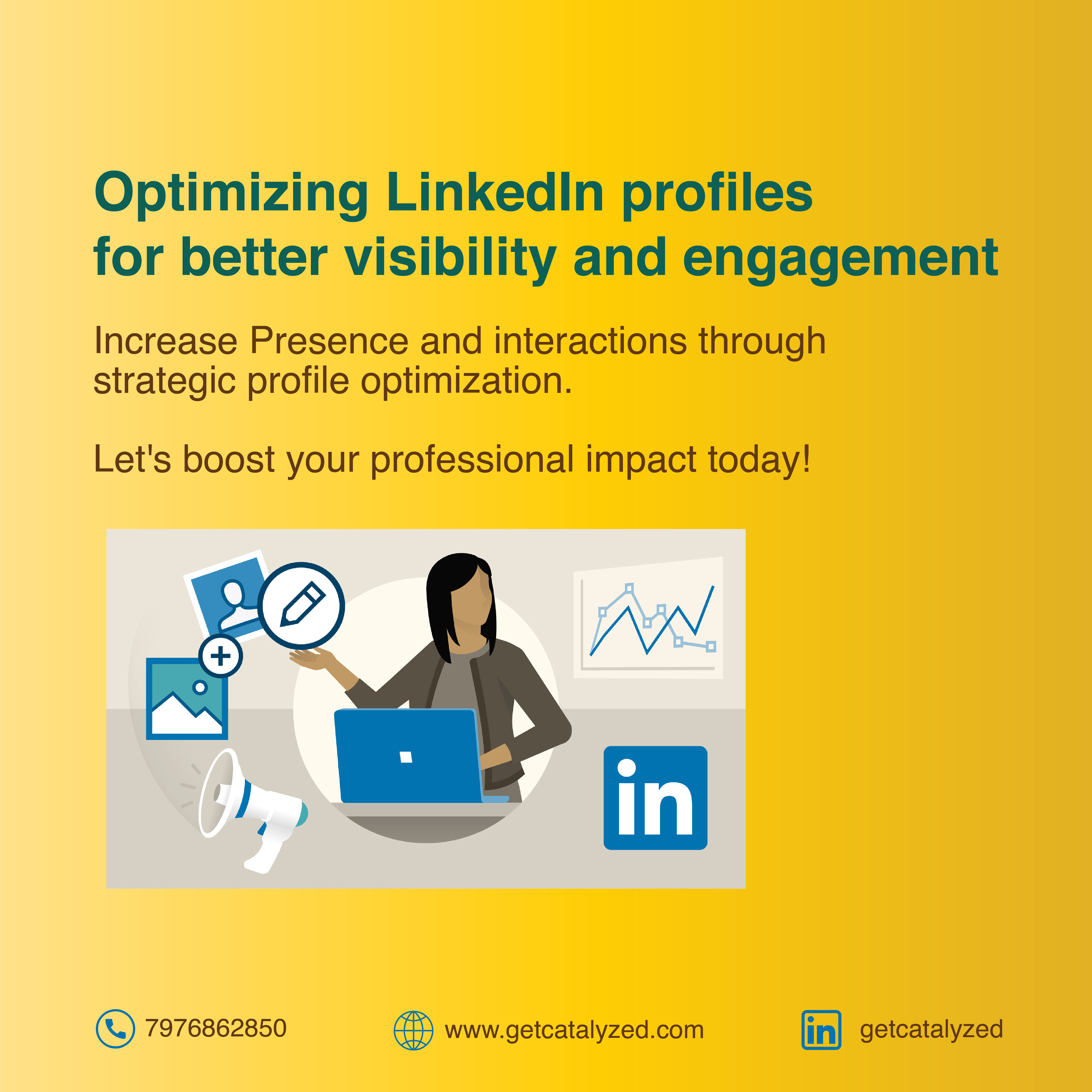 Get Catalyzed  Linkedin Branding Service 17195688960