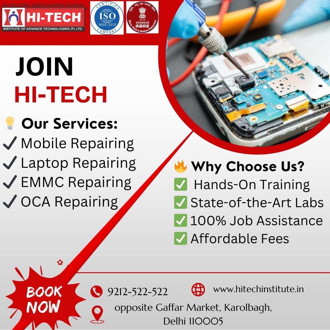 Hi Tech Institute Repairing Course 17376297439