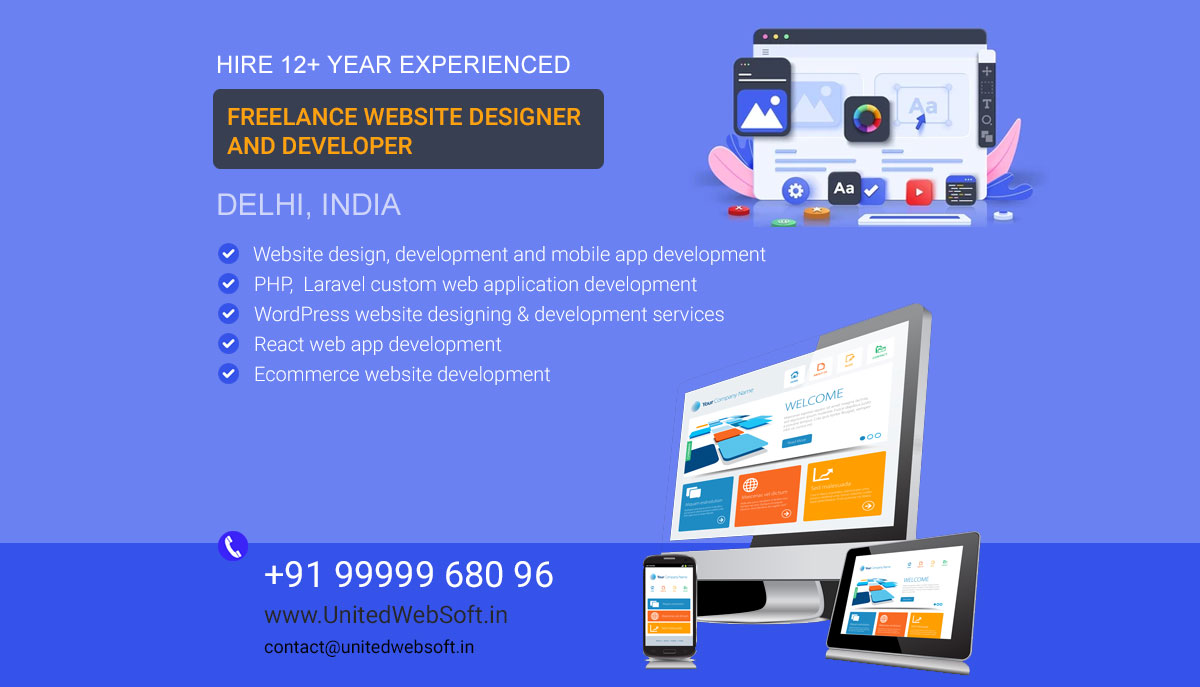 Hire Best Cheap Web Designer Developer In India At Unitedwebsoft 16623790209