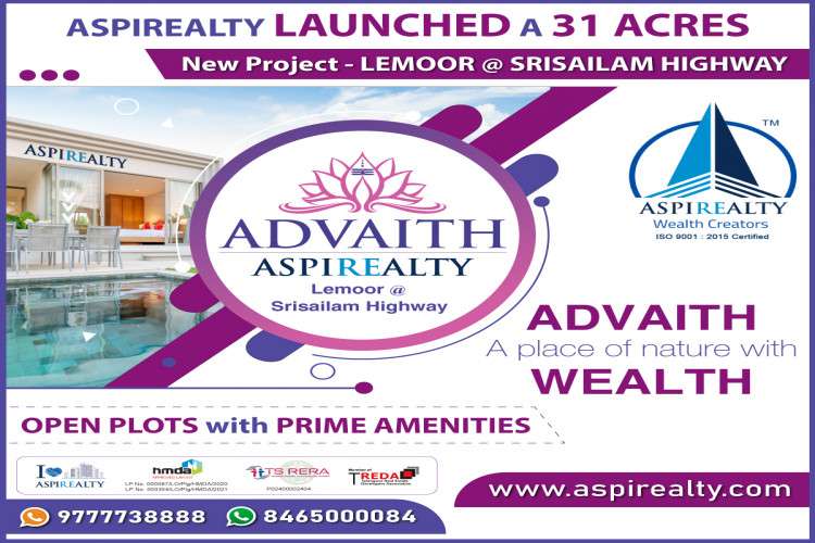 Hmda Rera Approved Open Plots For Sale At Lemoor Srisailam Highway 16364527523