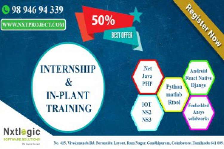 Internship Training With Certificate For Students In Coimbatore 6732721