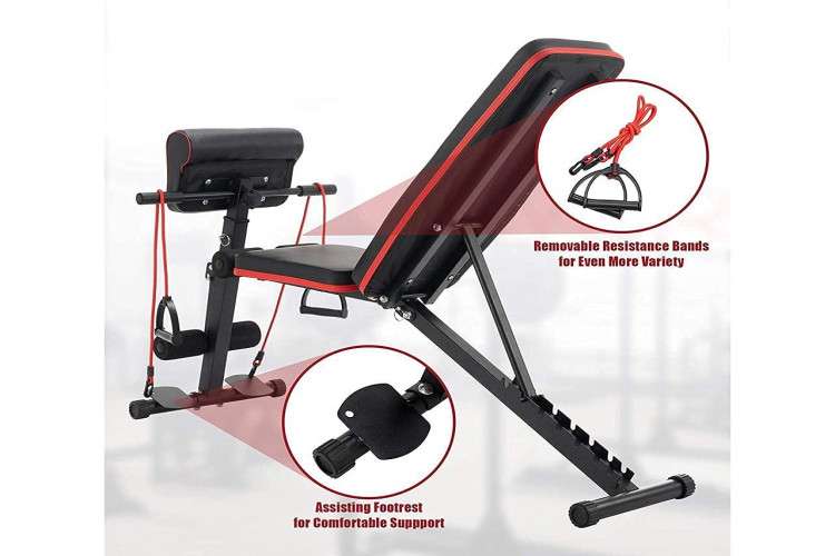 Iris Fitness Multi Functional Adjustable Gym Bench 16413644834