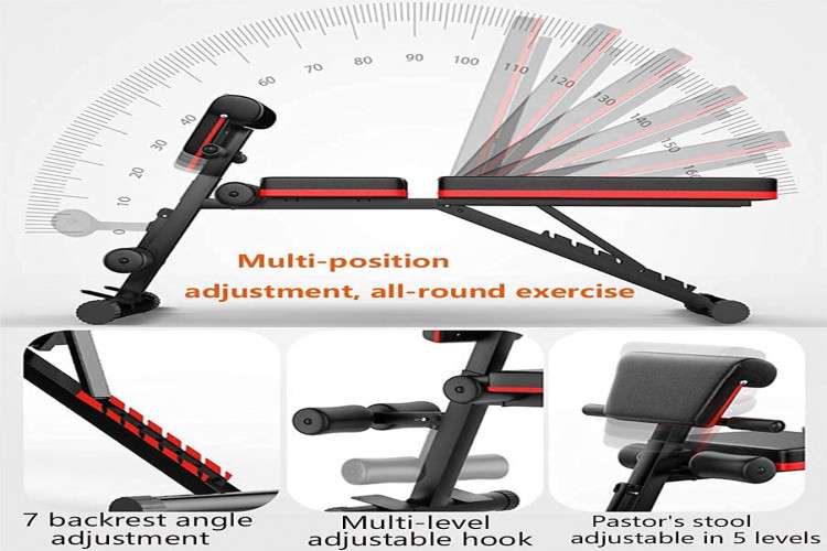 Iris Fitness Multi Functional Adjustable Gym Bench 16413644846