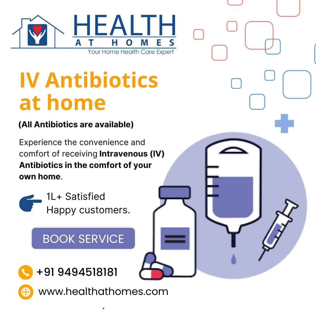 Iv Antibiotics At Home In Hyderabad 17084247447