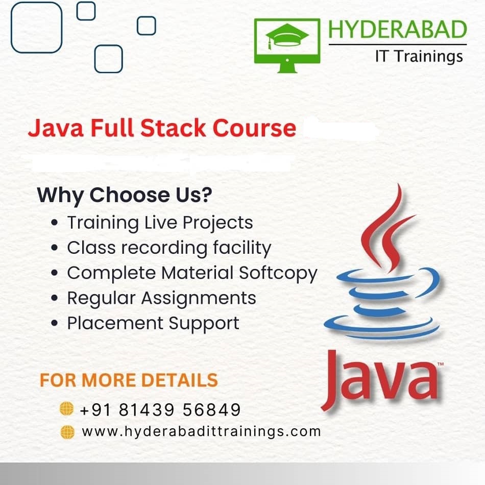 Java Full Stack Developer Training In Hyderabad 17093558443