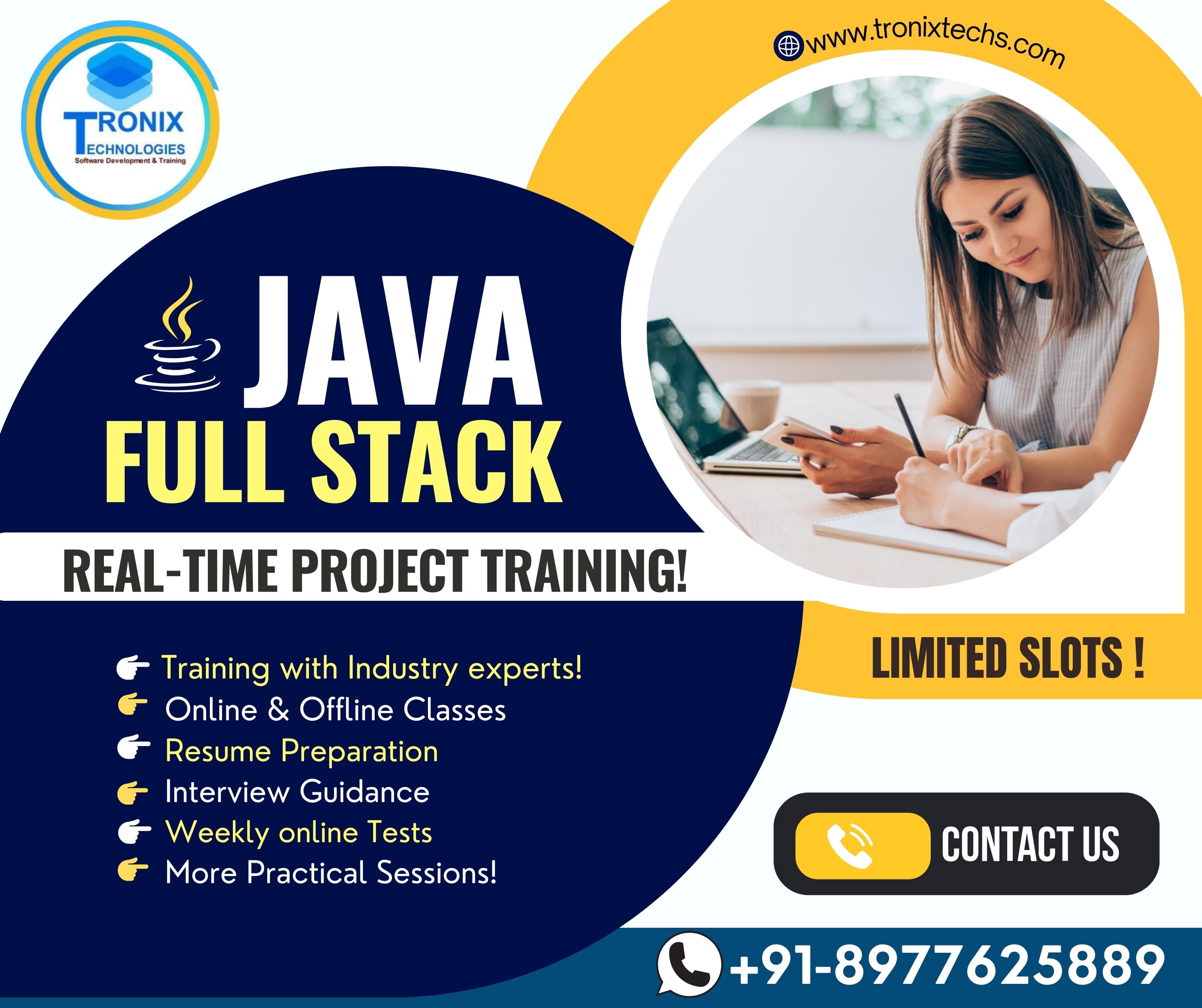 Java Full Stack Training In Hyderabad 16856159652