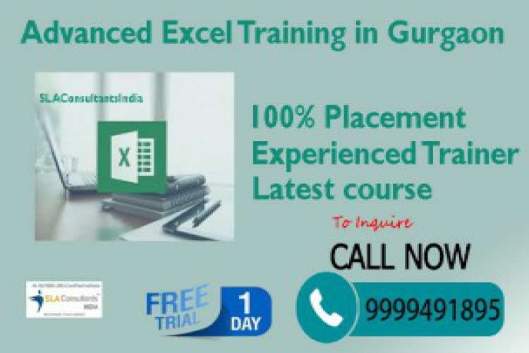 Join Advanced Excel Training In Gurgaon At Sla Consultants Gurgaon 1293249