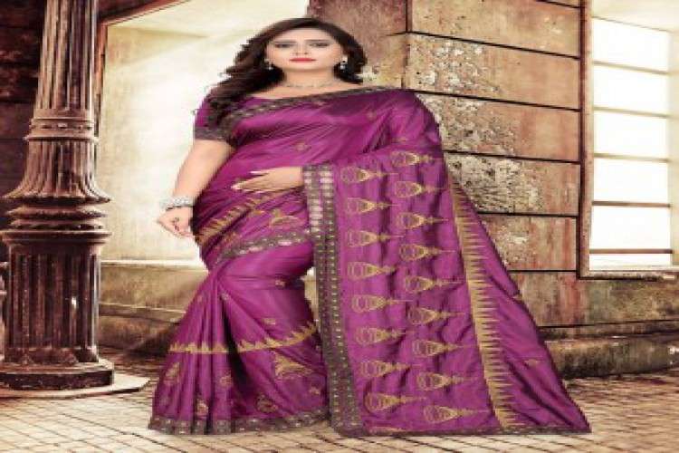 Latest Designer Fancy Sarees Collection At Mirraw 5491968