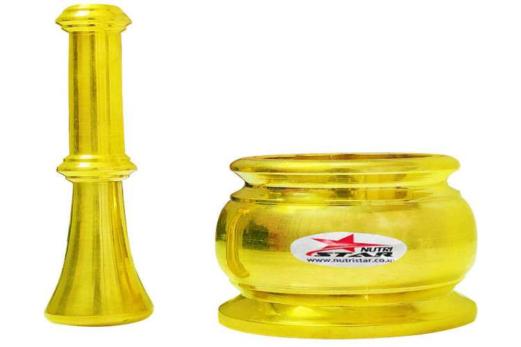 Mortar And Pastel Brass Mortar And Pestle Online 16478601396