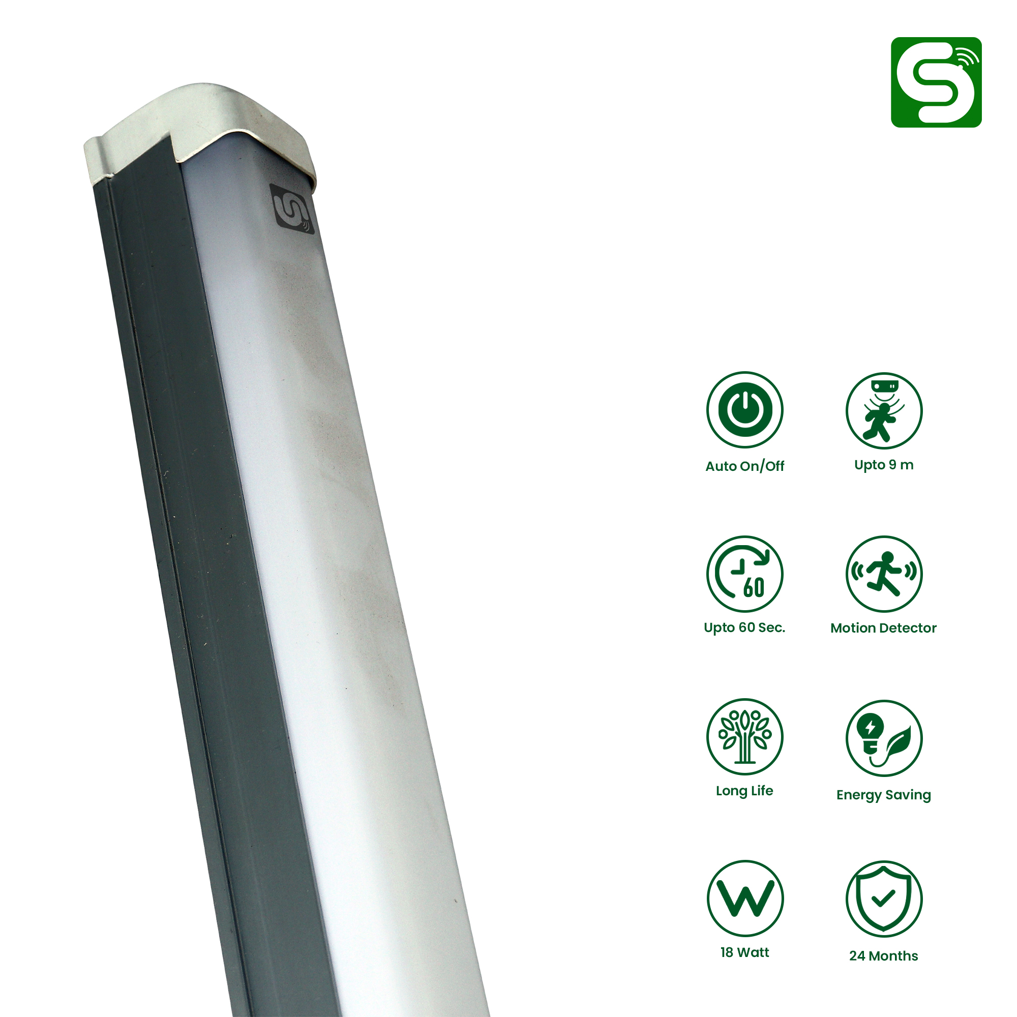 Motion Sensor Led Tube Lights By Esysense 171965430310