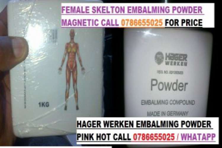 Namibia Hager Werken Embalming Powder 3866049