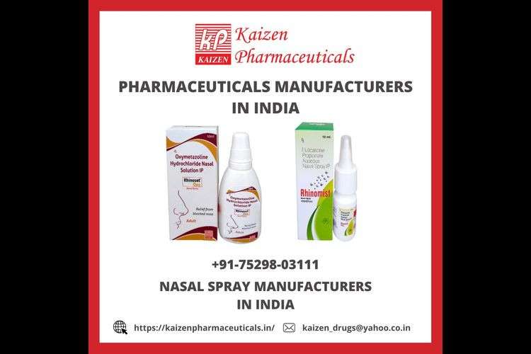 Nasal Spray Manufacturers In India Kaizen Pharmaceuticals 16485394643