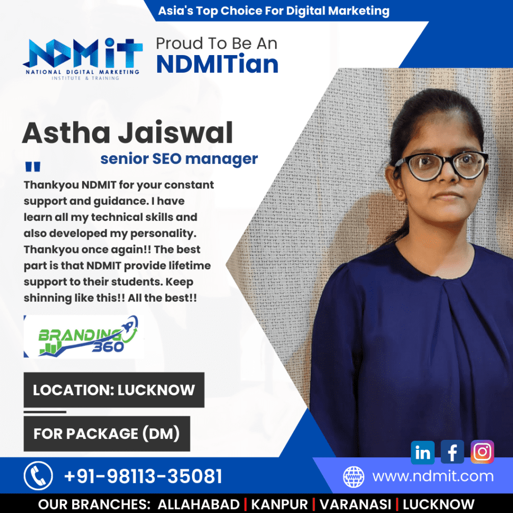 Ndmit   Best Digital Marketing Institute In Lucknow 17326227478